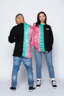 CASH Shirts Wave Logo Tri-Color L/S