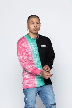 CASH Shirts Wave Logo Tri-Color L/S