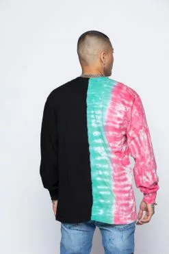 CASH Shirts Wave Logo Tri-Color L/S