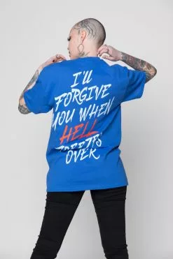 BROKEN PROMISES Froze Over Tee Royal Shirts