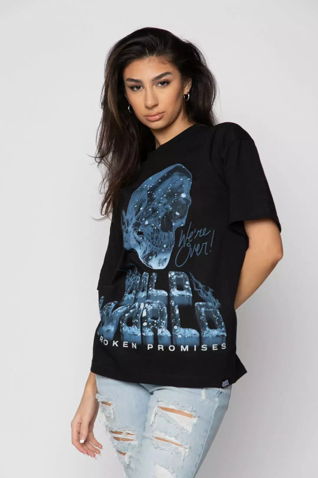 BROKEN PROMISES Shirts Cold World Tee Black