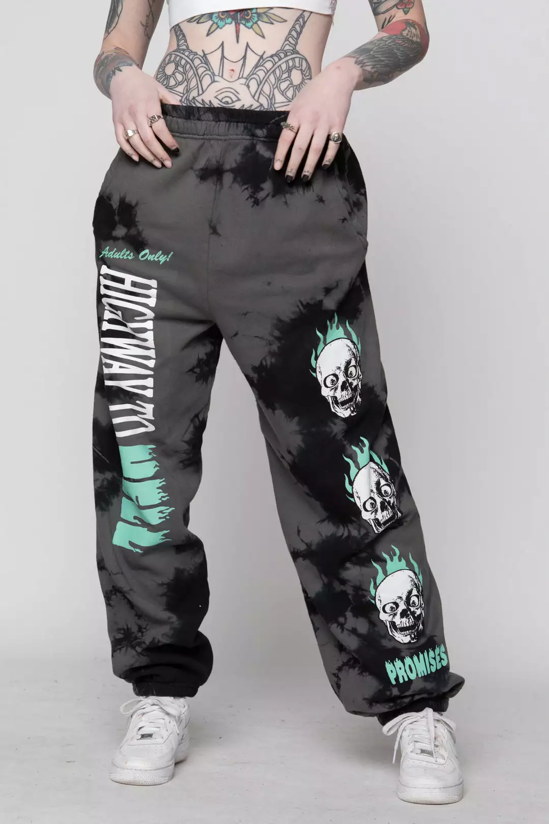 BROKEN PROMISES Bottoms One Way Ticket Sweatpant