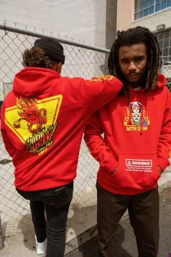 CASH Hoodies BPxMTN DEW Warning Sign Hoodie