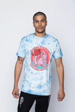 BROKEN PROMISES Shirts Splash Zone Tee Blue
