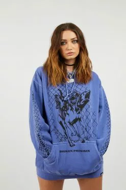 CASH Hoodies Rabid Hoodie Blue