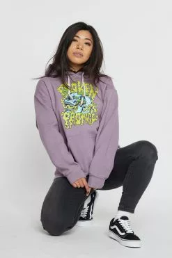 BROKEN PROMISES Trippin On Me Washed Hoodie Hoodies