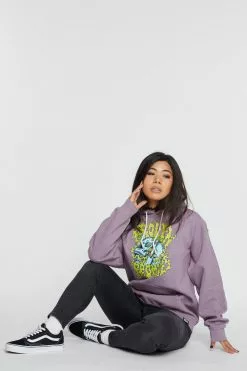 BROKEN PROMISES Trippin On Me Washed Hoodie Hoodies