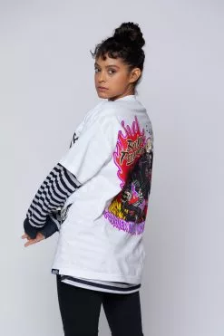 BROKEN PROMISES Shirts Get Even Tee White