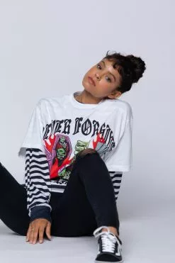 BROKEN PROMISES Shirts Get Even Tee White