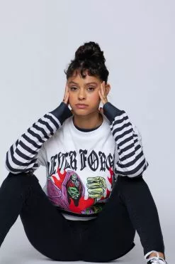 BROKEN PROMISES Shirts Get Even Tee White