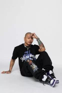 BROKEN PROMISES Nothing Breaks Tee Black