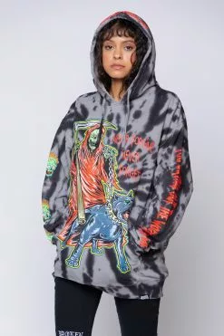 CASH Worst In Me Spiral Dye Hoodie