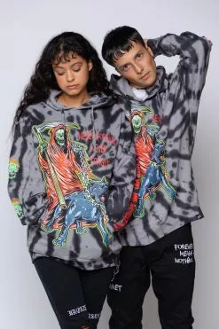 CASH Worst In Me Spiral Dye Hoodie