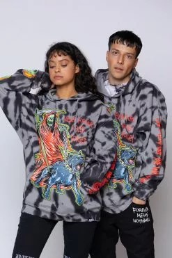 CASH Worst In Me Spiral Dye Hoodie