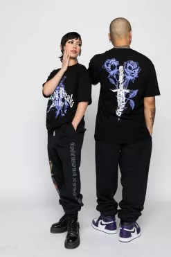 BROKEN PROMISES Nothing Breaks Tee Black