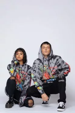 CASH Worst In Me Spiral Dye Hoodie