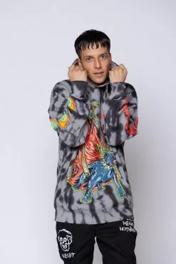 CASH Worst In Me Spiral Dye Hoodie