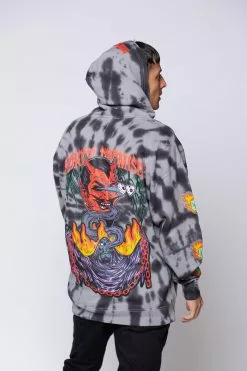 CASH Worst In Me Spiral Dye Hoodie