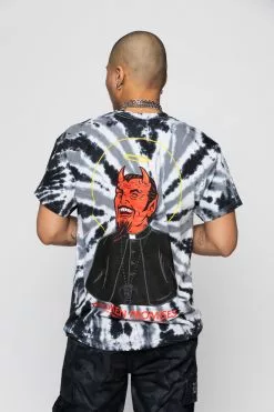 BROKEN PROMISES Tie Dye Hoodies Violation Spiral Dye Tee