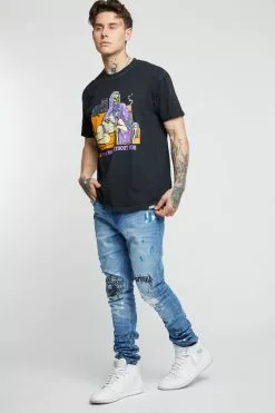 BROKEN PROMISES Shirts Couch Lock Oil Wash Tee