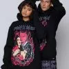 BROKEN PROMISES Hoodies Devils Kiss Hoodie Black