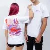 BROKEN PROMISES Radioactive S/S Tee "White"