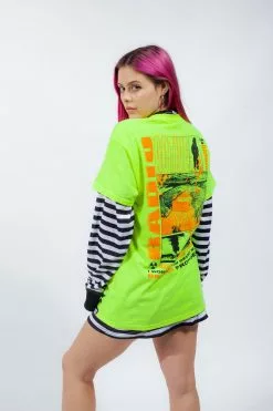 BROKEN PROMISES Radioactive S/S Tee "Neon" Shirts