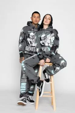 CASH One Way Ticket Tie Dye Hoodie