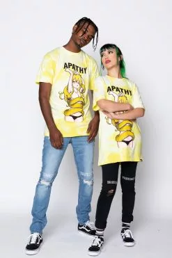 BROKEN PROMISES Apathy Anime Tie Dye Tee