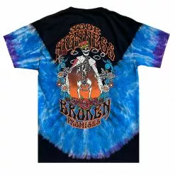 BROKEN PROMISES Crash And Burn V-Dye Tee - BPxYH Shirts