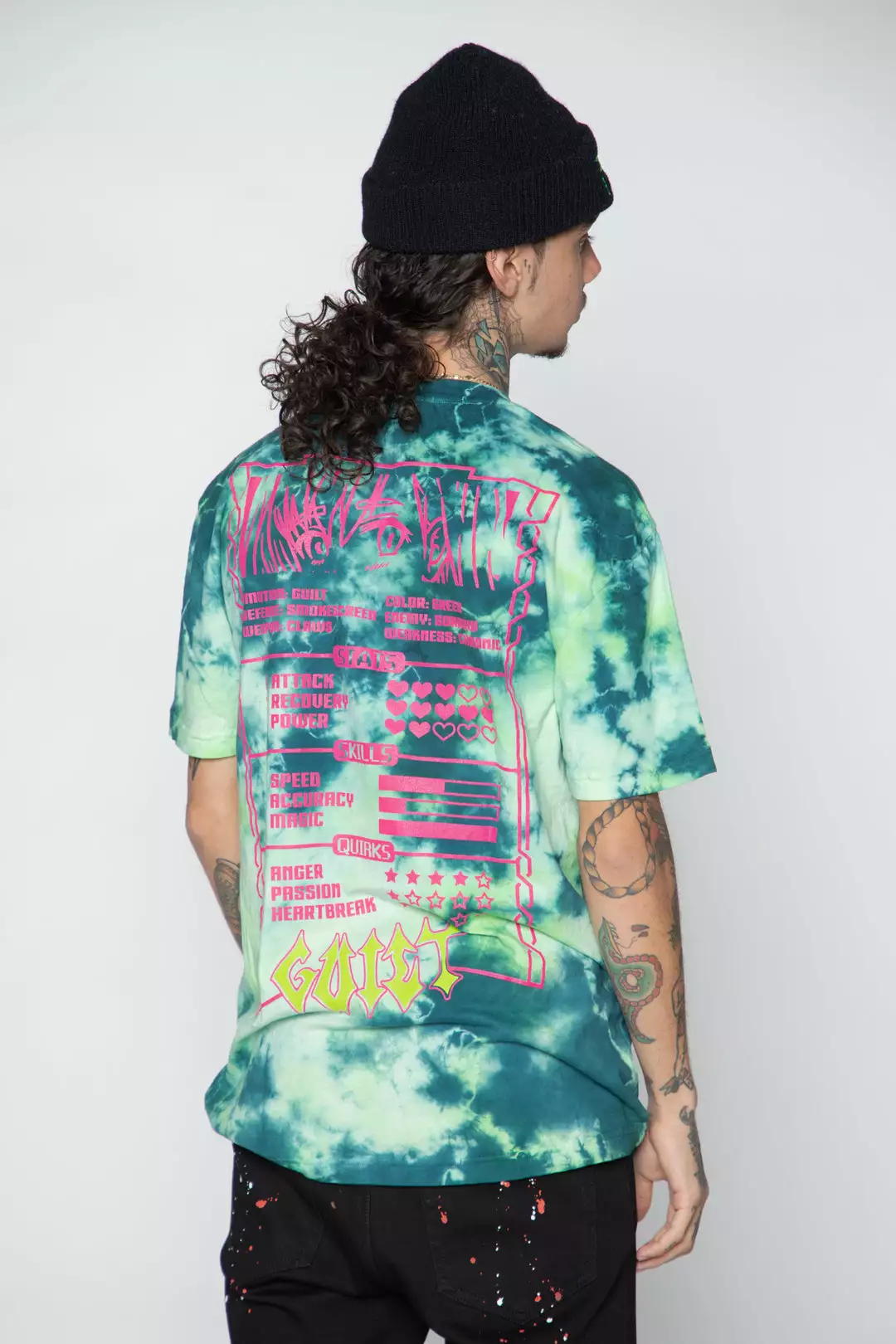 BROKEN PROMISES Shirts Game Of Guilt Tie Dye Tee