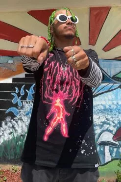 BROKEN PROMISES Brain Power Splatter SST Black