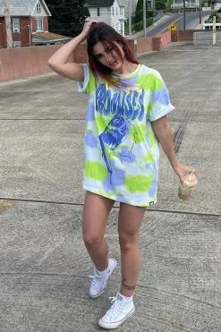 BROKEN PROMISES Inner Demons Tie Dye SS Tee Shirts