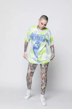 BROKEN PROMISES Inner Demons Tie Dye SS Tee Shirts