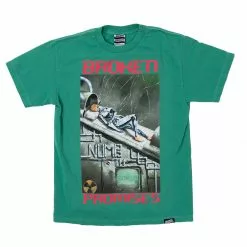 BROKEN PROMISES Numb To The World Green SST Shirts