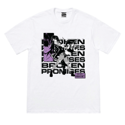 BROKEN PROMISES Shirts Respawn SST White