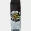 BROKEN PROMISES Sport BP X SC Slither 8.5" Skateboard Deck