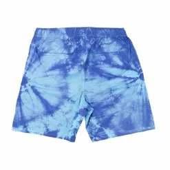 BROKEN PROMISES Bottoms Suspects Tie Dye Short Blue
