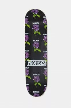 BROKEN PROMISES BP X SC Thornless 8.0" Skateboard Deck Sport