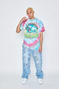 CASH Shirts Head Change Tie Dye Tee