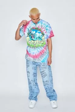 CASH Shirts Head Change Tie Dye Tee