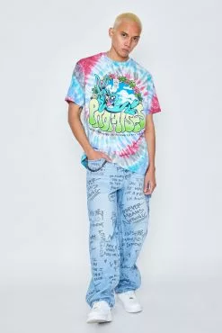 CASH Shirts Head Change Tie Dye Tee