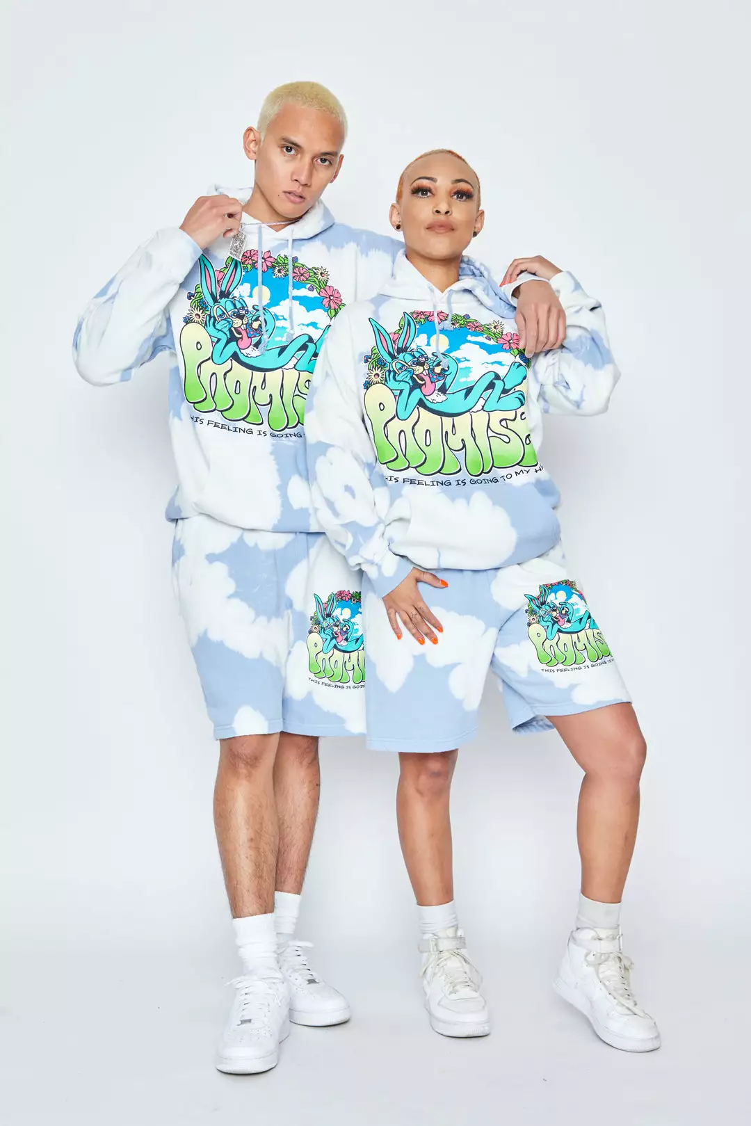 CASH Head Change Tie Dye Hoodie Hoodies