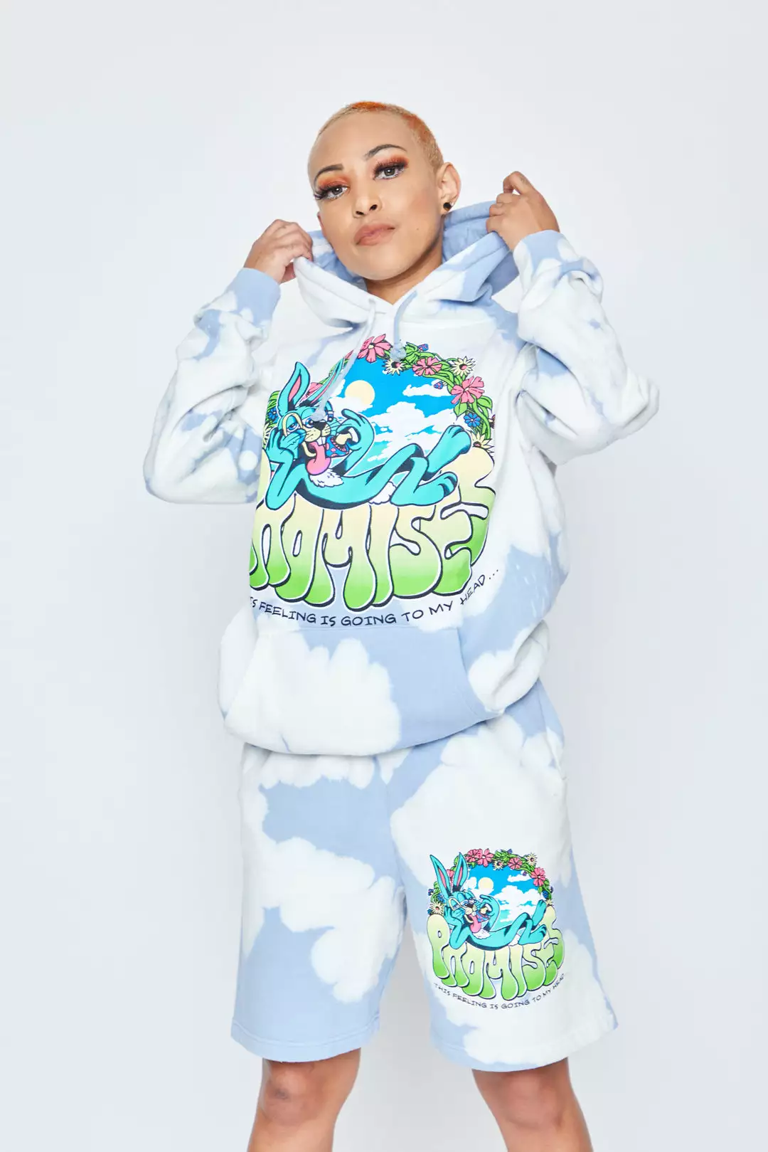 CASH Head Change Tie Dye Hoodie Hoodies