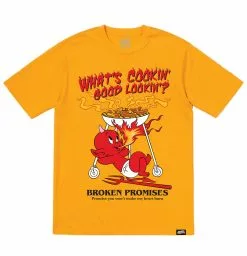 BROKEN PROMISES Baby-Q Tee - BP X Hot Stuff Shirts