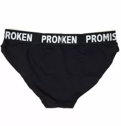 CASH Black Cotton Brief Lounge