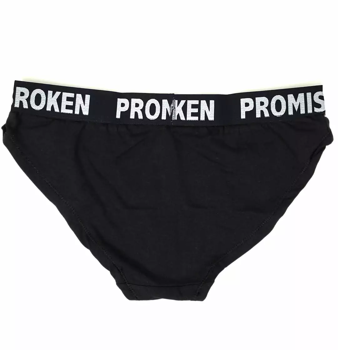 CASH Black Cotton Brief Lounge