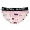 BROKEN PROMISES Graveyard Pink Brief