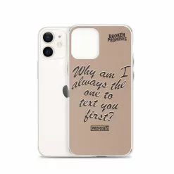 Broken Promises Co Text First IPhone Case Phone Cases
