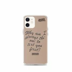 Broken Promises Co Text First IPhone Case Phone Cases